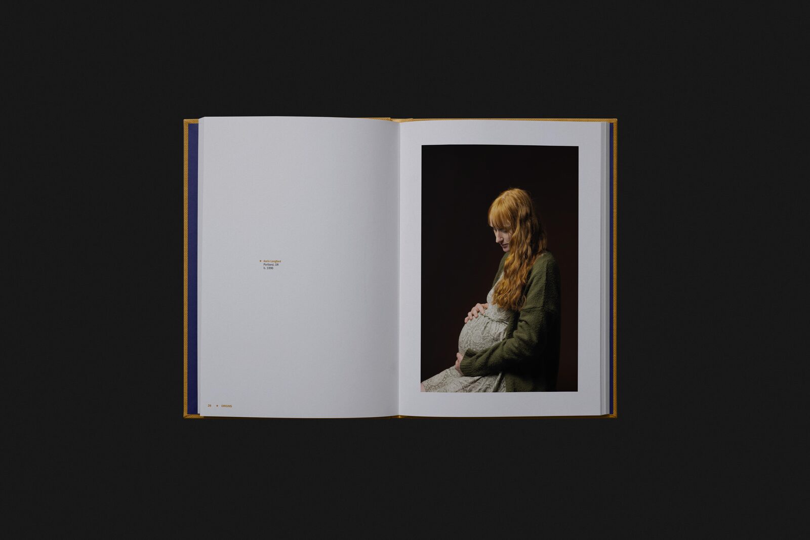 Interior spread — portrait